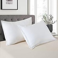 Shatex Pillow Shams Set of 2 Queen Size Pillow Shams White Pillow Shams Queen White Pillow Shams Set of 2