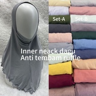 Inner Neck Berdagu / Inner Tudung Tutup Leher dan berdagu
