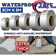 Waterproof Tape Professional Aluminum Foil Strong Tape Self-adhesive Crack Repair Adhesive Butyl Tap