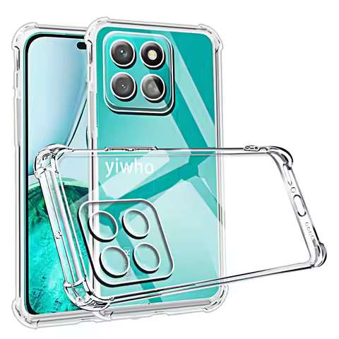 Shockproof Phone Case for Honor X8c X9c X7c X9b X8b X7b X6b X5b X9a X8a X7a X6a Transparent TPU Clea