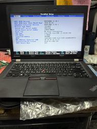 零件機用Lenovo聯想(NBA4盛)T430u  14吋i7-3517U筆記型電腦(黑色)