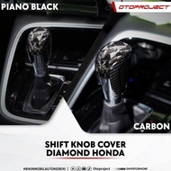 FF Cover Shift Knob Honda Matic Motif DIamond / Tuas Persneling