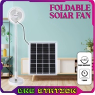 Foldable USB Retractable Fan Outdoor Solar Fan Camping Fan Multifunctional Portable Cooling Fan/ Kip