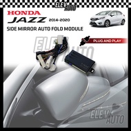 Honda Jazz GK5 2014 - 2021 Side Mirror Auto Fold Module Plug And Play Flip Motor Accessories 2015 20