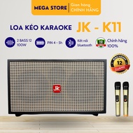 CHÍNH HÃNG | Loa Kéo Xách Tay Bãi Mỹ Siêu Trầm JK11 - 6 Đường Tiếng Công Suất 350W Bass Loa 20Cm Âm 