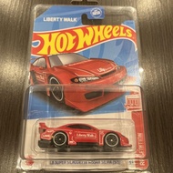 Hot Wheels Mainline US Target Exclusive Red Edition LB Super Silhouette Nissan Silvia S15 LBWK Red