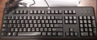 電腦HP有線USB鍵盤+USB滑鼠, computer USB Keyboard and USB Mouse Set