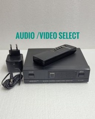 JEBSEE Remote control Audio / video Selector
Made in Taiwan
$28O