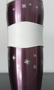 Starbucks 星巴克紫色雪花咖啡杯