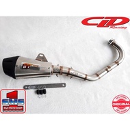 KNALPOT CLD RACING MIO KARBU/MIO SPORTY/NOUVO/FINO TYPE C7 INLET 38 MM