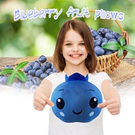 Blueberry fruit pillow High-value fruit Blueberry Plush Doll Toy Cute Niche Gift
