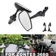 Universal AOS4 Motorcycle Adjustabale CNC Side Rearview Mirror FOR ZONTES 368G 368 G Wide-Angle Larg