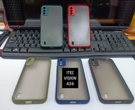 Aero Case Itel Vision A26 - Aero Case Protect Camera Fuze Hardcase Transparan - Softcase TPU Matte