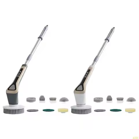 A0NC Electric Spin Scrubber Professional Waterproof Spin Scrubbr 2600mAh Battery