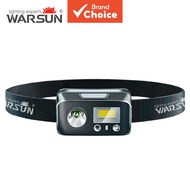 H25B H35B 2000LED Type C Lampu Kepala LED Boleh Cas Semula H25B H35B 2000LM Jenis-C Kalis Air Putih 