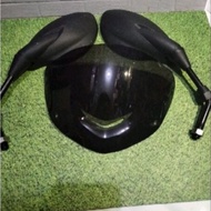 Visor Fiz R Vega R Jupiter Mio Carbon Plus Rearview Mirror X1 Import Quality