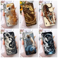 For Itel A56 A 56 Pro Casing Cool Dragon Tiger Lion Soft Silicone Protective Cover For Itel A56 A56P
