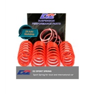 New D2 lowered spring Honda City/ Insight TMO GD06 GM6/GK Jazz EJ/EK Civic ES FB FC FD Accord SM4 SV