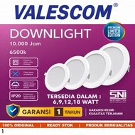 Valescom Round LED Downlight 6w 9w 12w 18w 6 watt 9 watt 12 watt Led Panel
