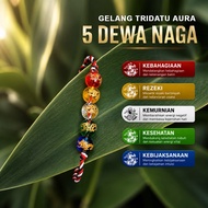 Tridatu 5 Dragon God Bracelet - Aura to Conquer Success - Crystal Elements