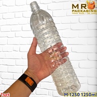 1250ml Bottle Plastic with cover [ 1set ] Botol Plastik / Kosong / Empty / PET Thick Bottle 1250 ml 