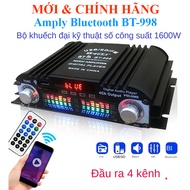 Amply Bluetooth Karaoke Đầu Ra 5 Loa Âm Thanh Sống Động Sunbuck AV-338ST \ G-919H \ BT-309A BT-198A
