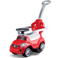 Prado Racer Ride On Push Car With Music & Educational Steering Wheel Kids Buggy Mega Car Travel Play