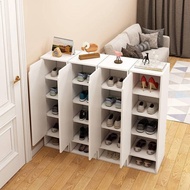 Single door shoe cabinet, foyer cabinet,simple storage cabinet, balcony small crevice shoe cabinet