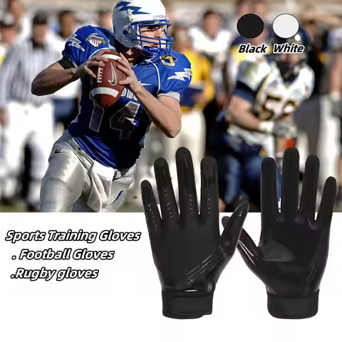 Football Sports Training Gloves Adjustable Strap Design Full Finger Cycling Gloves Outdoor Training 