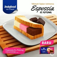 Tersedia Indofood es krim potong Neapolitan 100ml