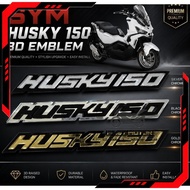 EMBLEM SYM HUSKY150 HUSKY 150 3D LOGO EMBLEM STICKER ACCESSORIES ACCESSORY MODIFIED MODIFY