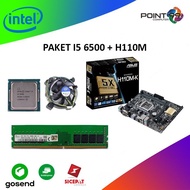 Paket Motherboard Intel Core i5 6500 LGA 1151 | Asus H110M | RAM 8GB