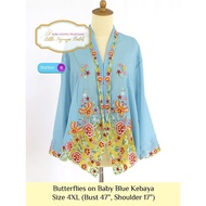 Size 4XL: Peranakan Nyonya Kebaya Basic - with Buttons