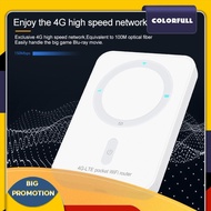 [Colorfull.sg] 4G LTE Router 150Mbps Wireless WiFi Portable Modem 1800mAh Mini Outdoor Hotspot