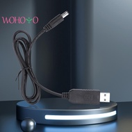 USB Voltage Step-Up Cable DC To DC 5V/9V/12V USB Voltage Boost Converter Cable [wohoyo.sg]