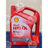 ENGINE OIL SHELL HELIX 20W-50SL/CF 4L