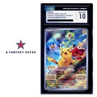 CGC 10 - Pikachu 001/SV-P - Japanese Pokemon