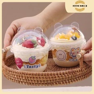 Cream Mousse Cake Cup Sundae Cup Bobo Cup U-Shaped Cup Pudding Cup Cake Fat Cup Mousse Cake Cup Mela