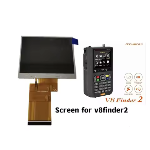gtmedia v8 finder max / pro screen 4 inch 3.5inch lcd display for gt media v8 finder2 satlink ws6916