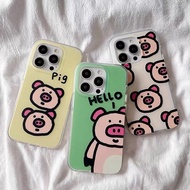 IPHONE case compatible with iPhone11 IP12 IP13 IP14 IP15 IP16 IP14PLUS XSMAX XR 16PROMAX Cute pink p