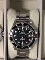 Tudor 75190 黑圈黑面36mm淨錶
