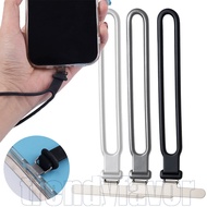 1/2/4Sets Silicone Phone Strap with Patch - Cellphone Drop-Proof Accessories - Phone Wrist Lanyard C