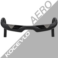 KOCEVLO Road Aero 1 Handlebar Carbon Fibre Road bike super bar 31.8mm 380/400/420/440mm