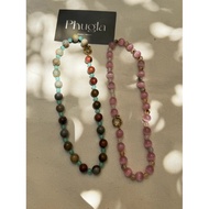Handmade opal necklace (real stone)-phugla