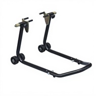 Motorcycle Maintenance Stand Front and Rear Wheel elevate Adjustable Steel Support Multi-Functional 