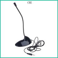 CRE with On  Button Computer Microphone for Streaming Podcasting Gaming Mic Solid Construction Compu