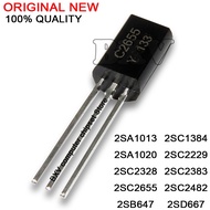 50piece 2SA1013 TO-92L A1013 TO-92 2SA1020 2SC2328 2SC2655 2SC1384 2SC2229 2SC2383 2SC2482 2SB647 2S