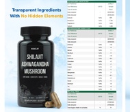 Nurojit shilajit Ashwagandha Mushroom