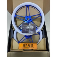 excel takasago forged rim biru nos