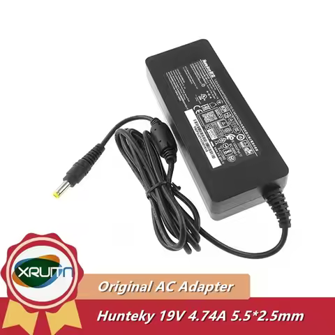 Original Huntkey HKA09019047-6U HKA09019047-6D 19V 4.74A 90W AC DC Adapter For Intel NUC all in one 